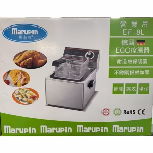 Marupin | 8公升桌上型電力式油炸機 | 德國EGO原廠溫控 | EF-8L